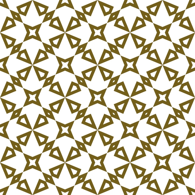 Nahtloses geometrisches muster im arabischen stil
