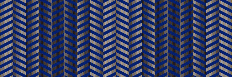 Vektor nahtloses männliches chevron-muster blau-brauner geometrischer hintergrund für design-textilstoffe