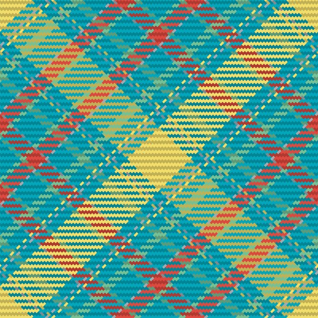 Vektor nahtloses muster aus schottischem tartan-plaid wiederholbarer hintergrund mit karierter stoffstruktur flacher vektorhintergrund aus gestreiftem textildruck