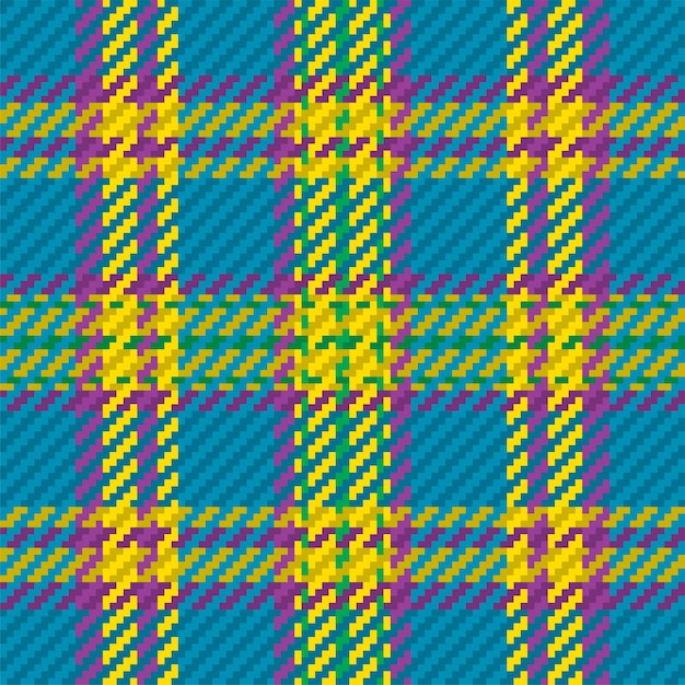 Nahtloses muster aus schottischem tartan-plaid. wiederholbarer hintergrund mit karierter stoffstruktur. flacher vektorhintergrund aus gestreiftem textildruck.