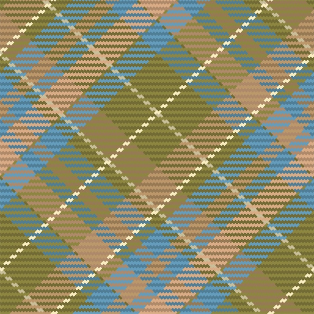 Vektor nahtloses muster aus schottischem tartan-plaid. wiederholbarer hintergrund mit karierter stoffstruktur. flacher vektorhintergrund aus gestreiftem textildruck.