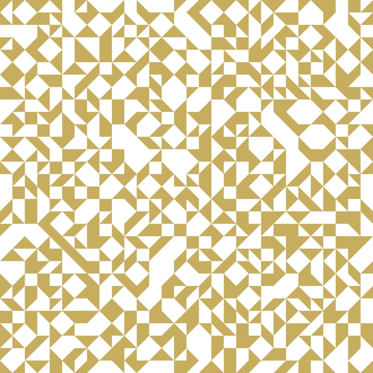 Vektor nahtloses muster des geometrischen mosaikvektors, chaotischer abstrakter hintergrund für tapeten, packpapier oder websitehintergründe.