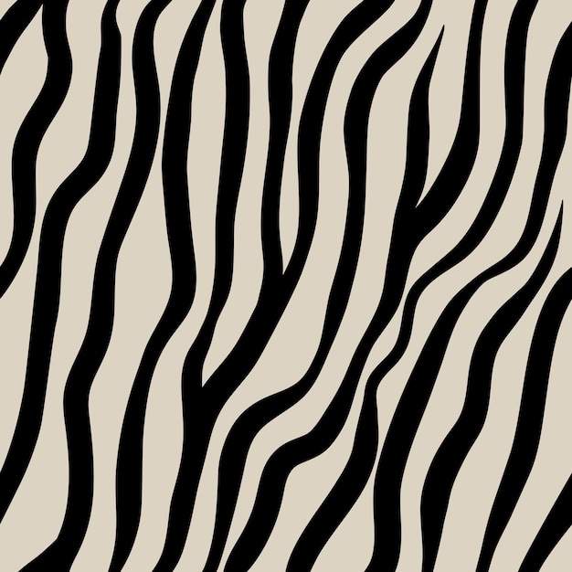 Nahtloses Muster des gestreiften animalischen Zebras