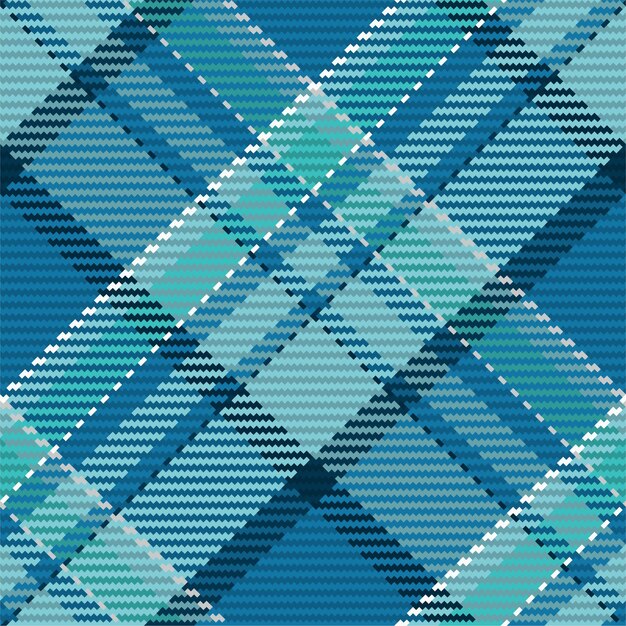 Nahtloses Muster des schottischen Tartan-Plaids. Wiederholbarer Hintergrund mit Check-Gewebe-Textur. Flacher Vektorhintergrund aus gestreiftem Textildruck.