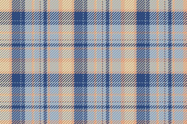 Nahtloses Muster des schottischen Tartan-Plaids. Wiederholbarer Hintergrund mit Check-Gewebe-Textur. Flacher Vektorhintergrund aus gestreiftem Textildruck.