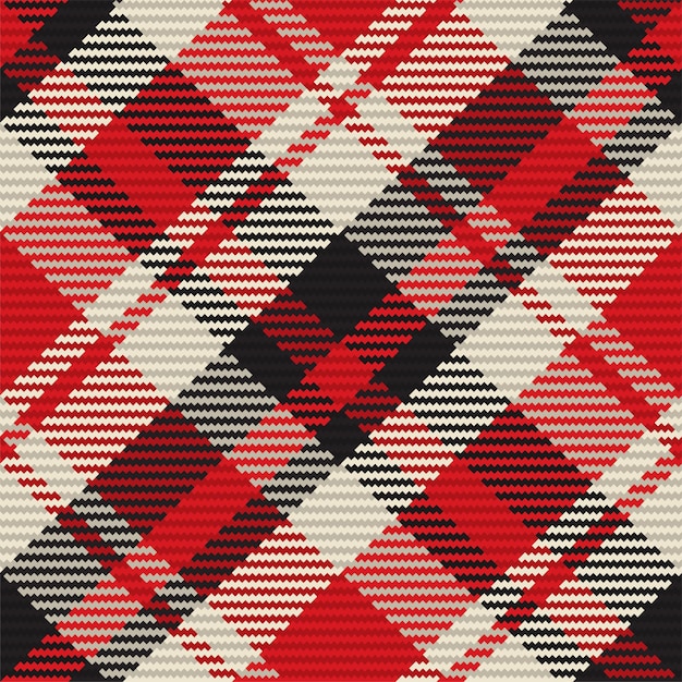 Vektor nahtloses muster des schottischen tartan-plaids. wiederholbarer hintergrund mit karierter stoffstruktur. vektorhintergrund gestreifter textildruck.