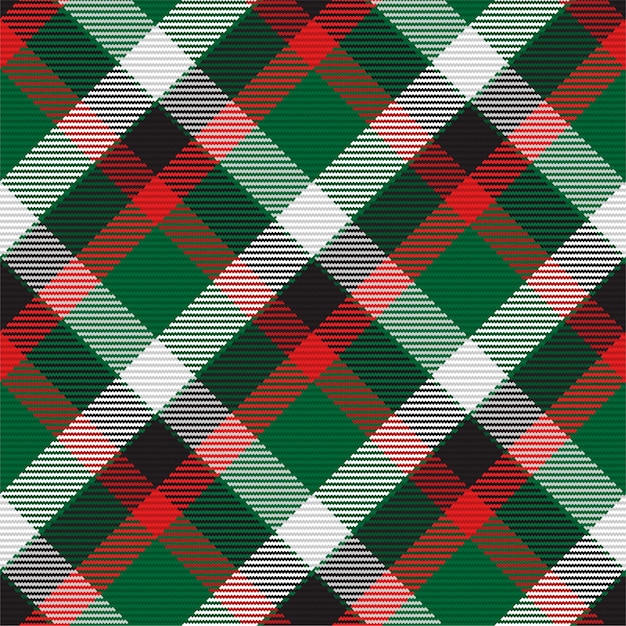 Nahtloses muster des schottischen tartan-plaids.