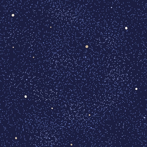 Nahtloses Muster mit dem Bild des Raummusters des sternenklaren Himmels für den Druck stellares nahtloses Patte