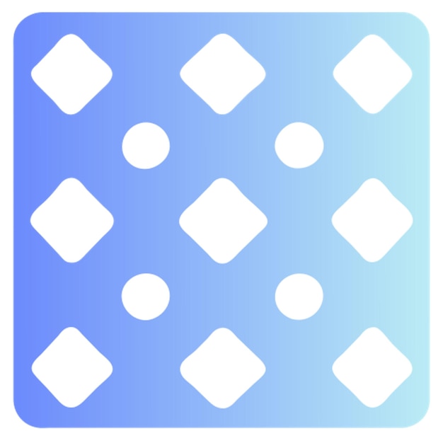nahtloses Muster oder wiederholtes Muster oder Textilmuster Design-Symbol farbige Formen Gradient