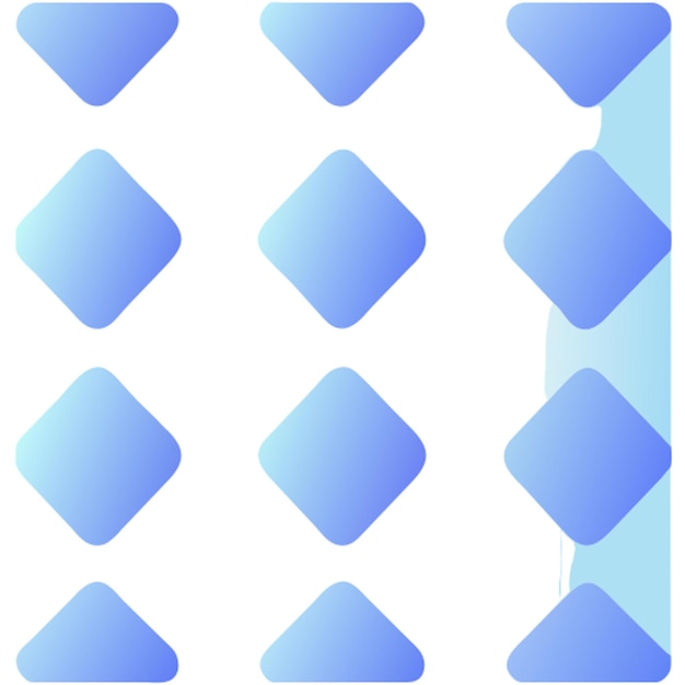 nahtloses Muster oder wiederholtes Muster oder Textilmuster Design-Symbol farbige Formen Gradient