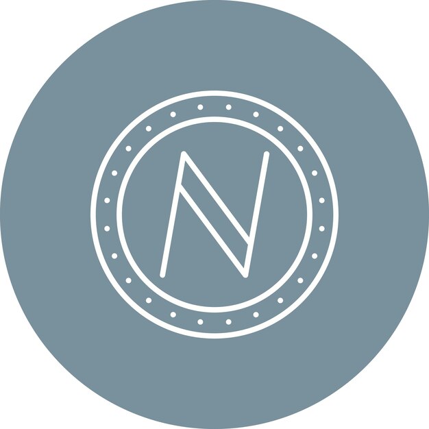 Vektor namecoin-symbol