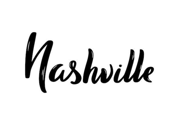 Nashville-schriftzug