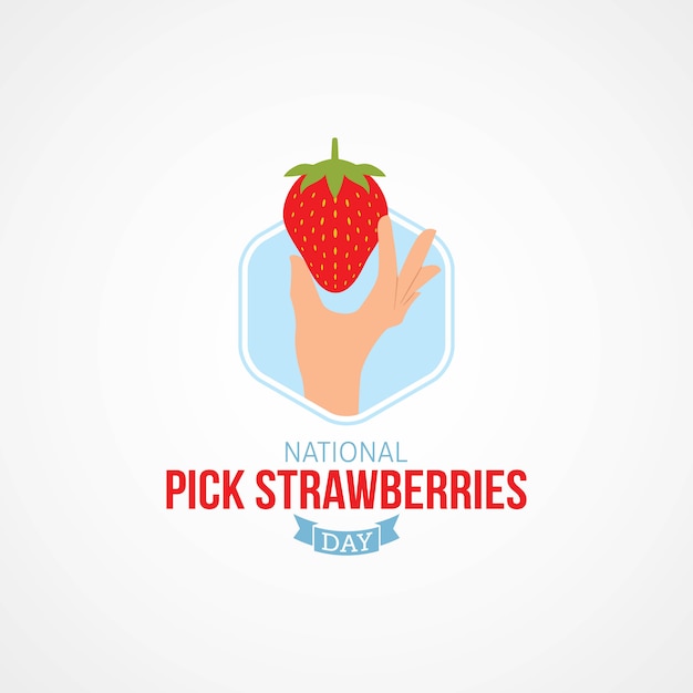 National pick erdbeeren tag