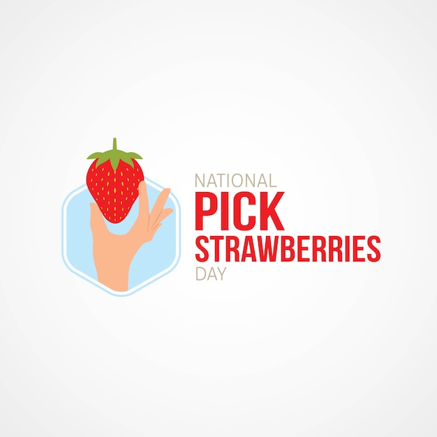 National pick erdbeeren tag