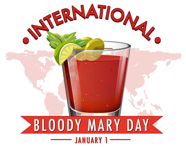 Nationale bloody-mary-day-ikone