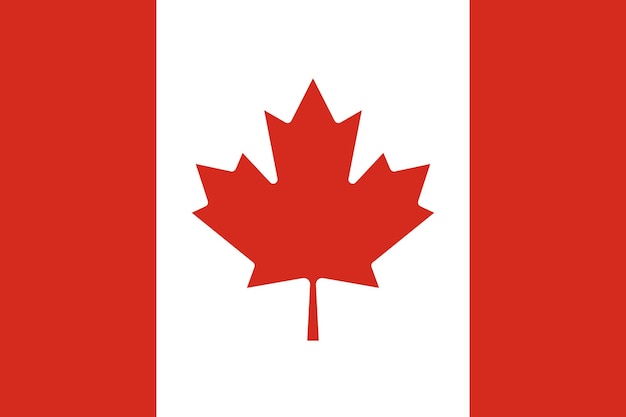 Nationale Flagge Kanadas