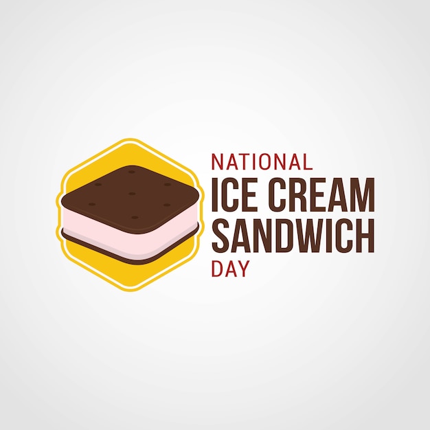 Nationaler Eiscreme-Sandwich-Tag