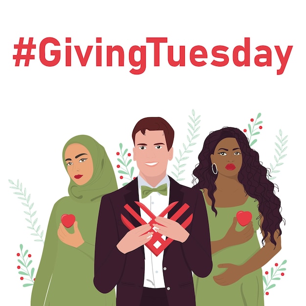 Nationaler tag des gebens givingtuesday