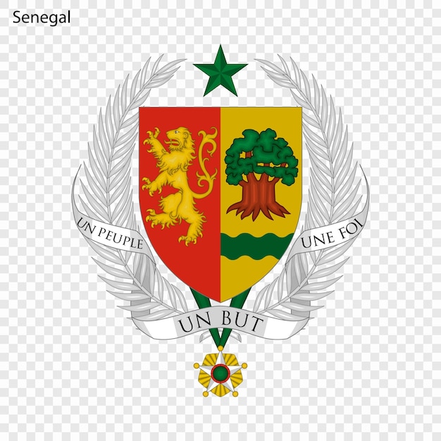 Nationales Emblem oder Symbol