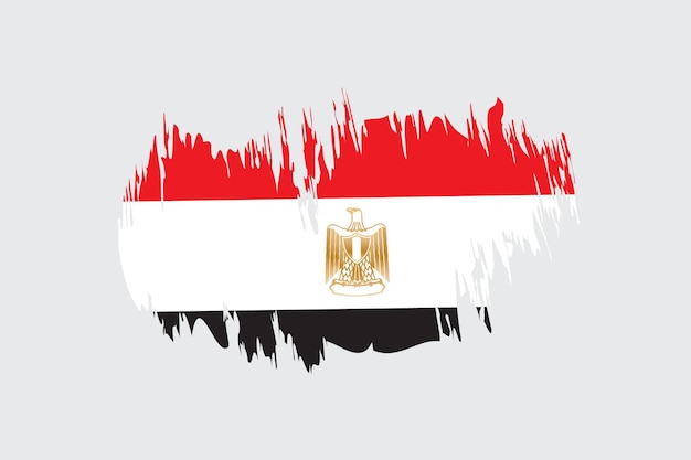 Nationalflagge von ägypten