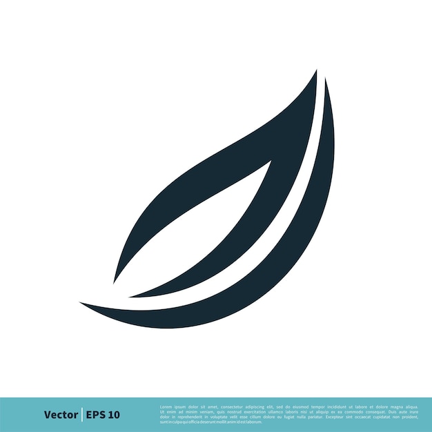 Natur blatt symbol vektor logo vorlage illustration design vektor eps 10