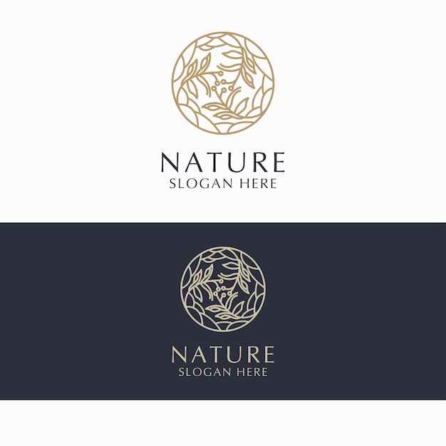 Natur-logo-design-icon-vorlage