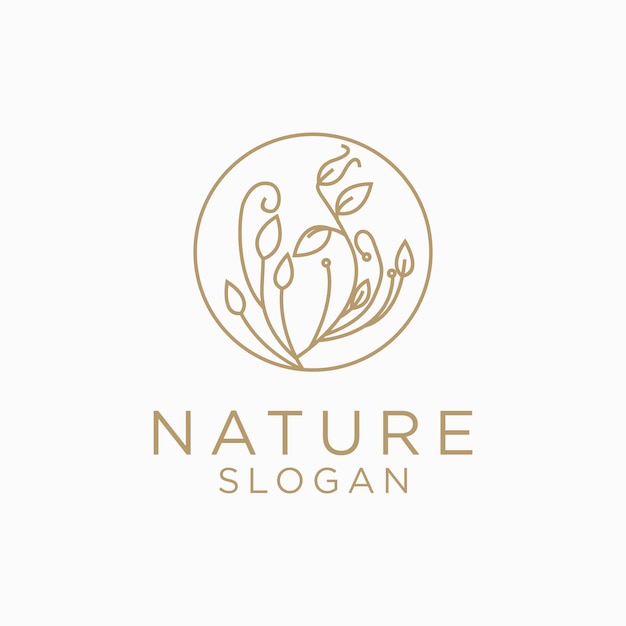 Natur-logo-design-icon-vorlage