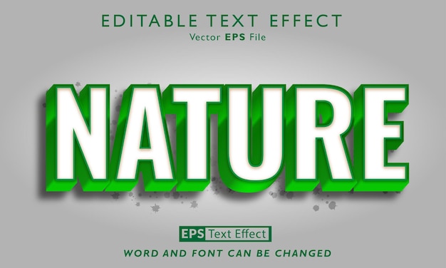 Naturtexteffekt