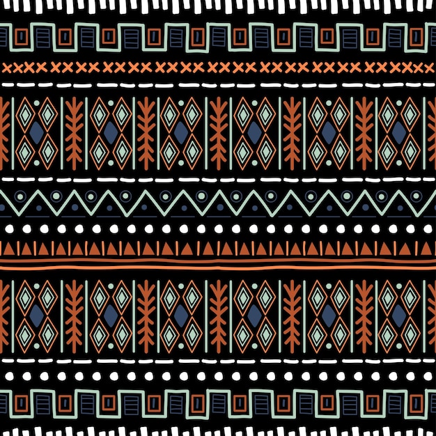 Navajo musterdesign ikat hintergrund mit traditioneller designstruktur