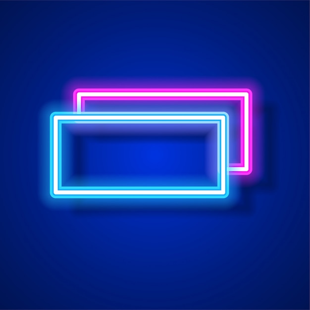 Neon Banner Template-Design.