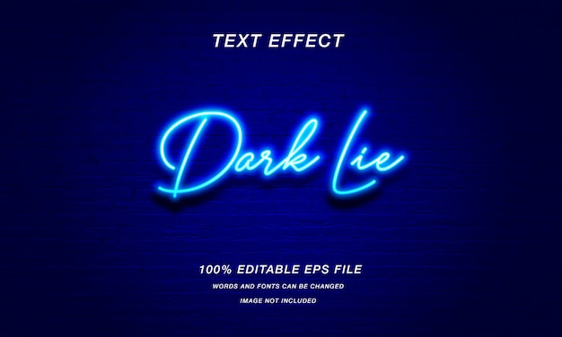 Neon-texteffekt