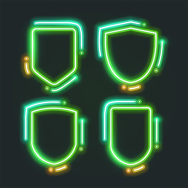 Neonschild design.