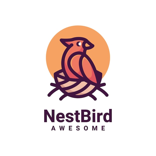 Nest vogel-logo