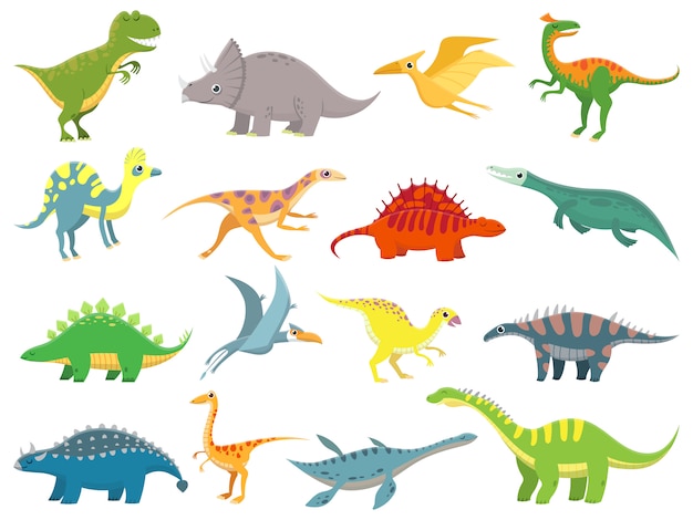 Netter Babydinosaurier. Dinosaurier-Drache und lustiger Dino-Charakter.