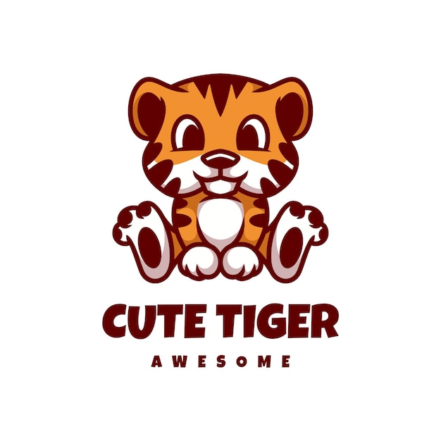 Nettes tiger-logo
