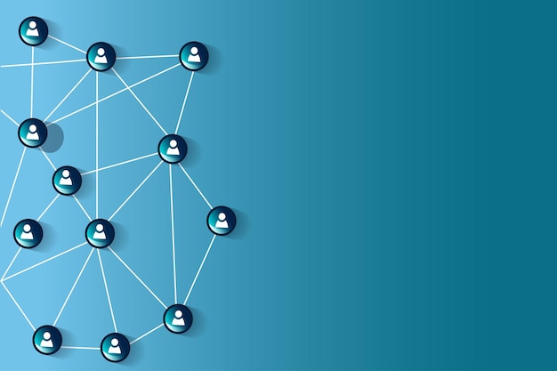 Netzwerk-Mesh-Draht-Digitaltechnologie-Hintergrund