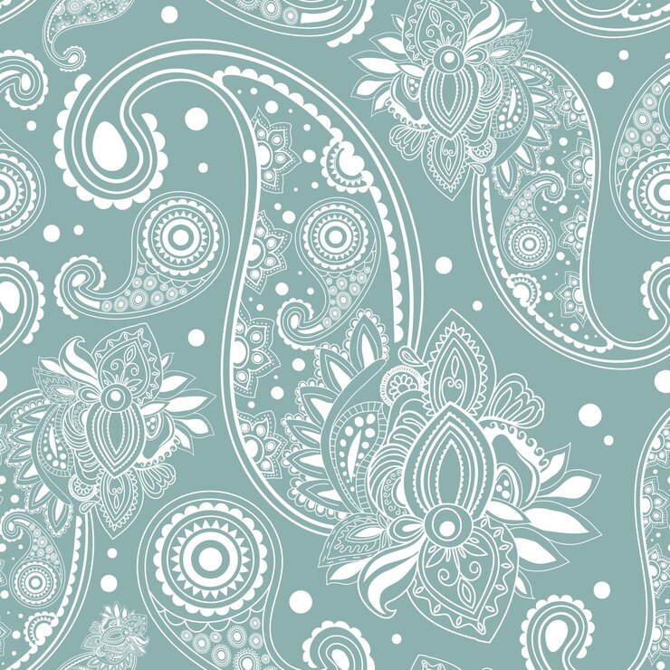 Vektor neuartiges paisley-design