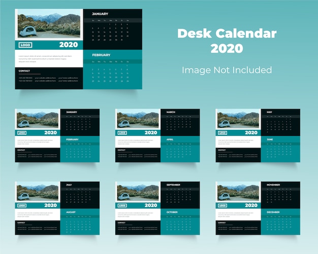 Neuer corporate 2020 tischkalender