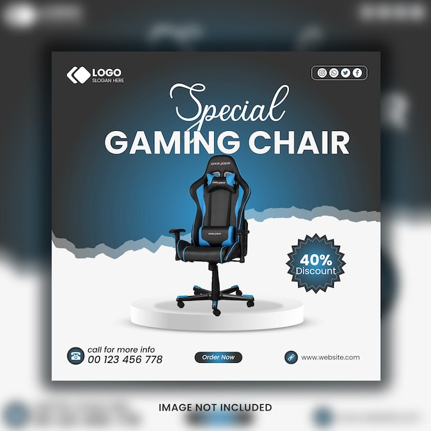 Neues exklusives Sportrad Superverkauf Social-Media-Post-Design
