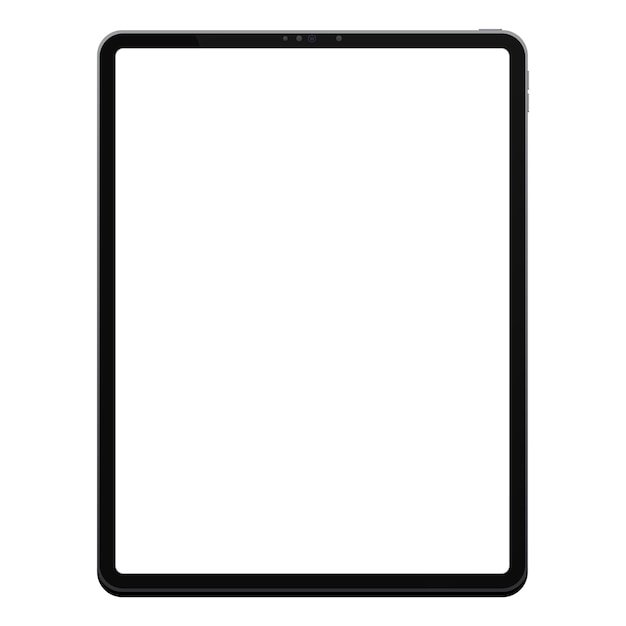 Neues iPad Pro Tablet-PC-Mobilgerät Multitouch-Gadget-Vorlage für Design und Präsentation