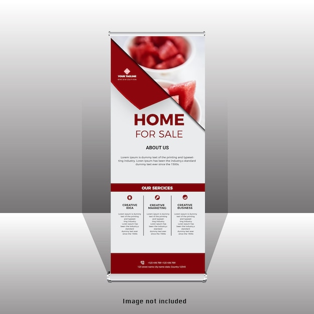 Neues modernes Roll-Up-Standee-Banner
