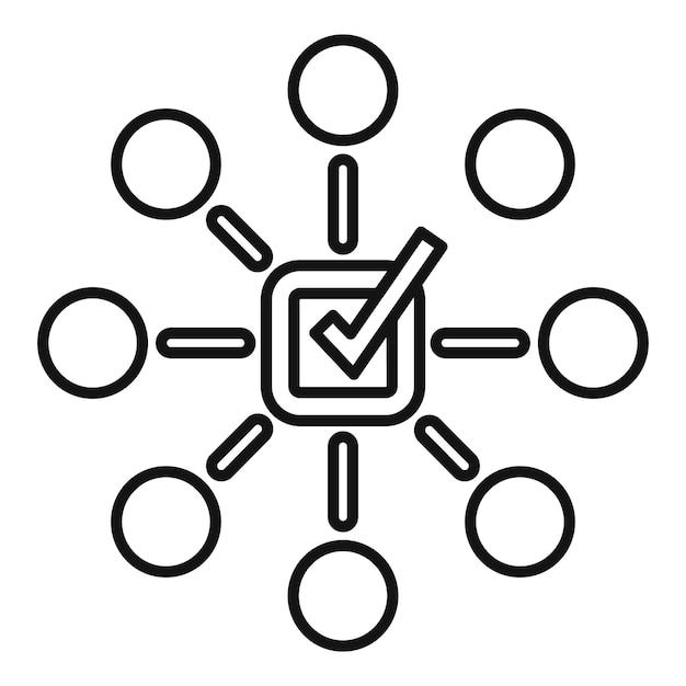 Neues Symbol für persönliche Merkmale. Umriss des neuen Vektorsymbols für persönliche Merkmale für Webdesign, isoliert auf weißem Hintergrund