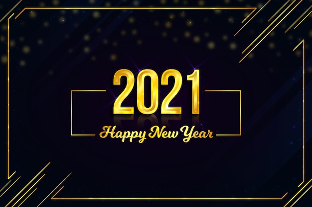 Neujahr 2021 Hintergrund