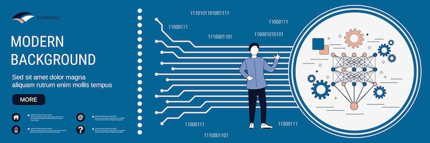 Neuralnetzkonzept für tiefes Lernen