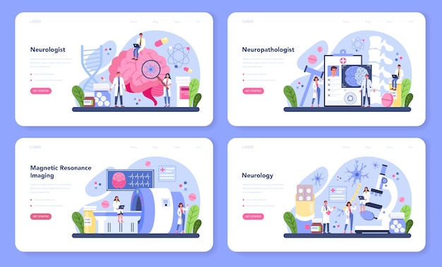 Neurologe Banner Web-Set