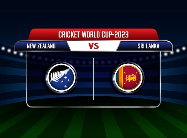 Neuseeland vs. Sri Lanka Cricket-Weltmeisterschaft 2023