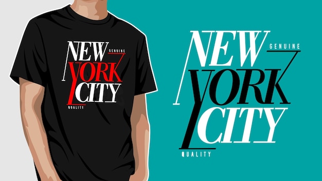 New york city fantastisches t-shirt-design zum drucken bereit