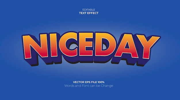 Niceday-Text-Effekt
