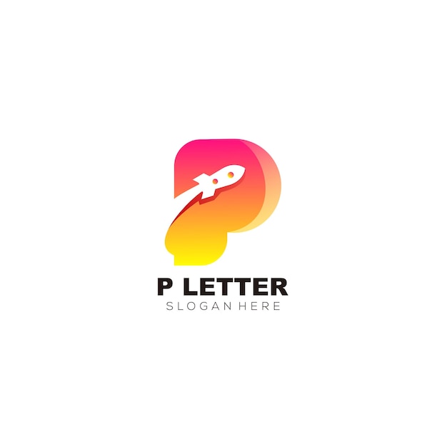 Niedliche pinguin-logo-design-farbillustration