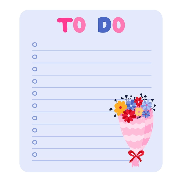 Vektor niedliche scrapbook-vorlagen für planernotizen zum kaufen zum lesen mit illustrationen über liebesromane valentinstag 39. mit druckbaren, bearbeitbaren illustrationen für schul- und universitätsstundenplan